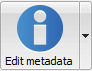 botón de modificar metadatos